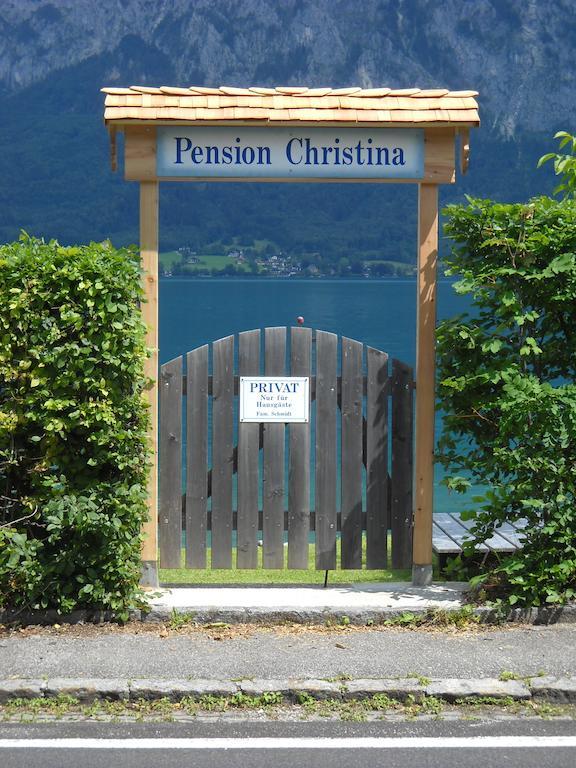 Pension Christina Unterach am Attersee Exteriör bild